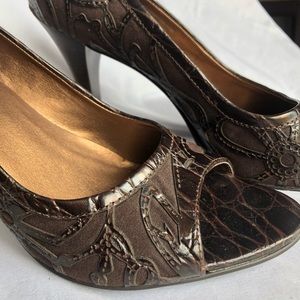 Carlos heel dress shoes